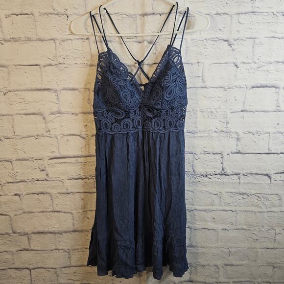 Victorias Secret Pink Crochet Dress Small - Picture 1 of 6